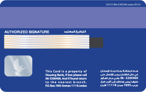 Standard Visa Card